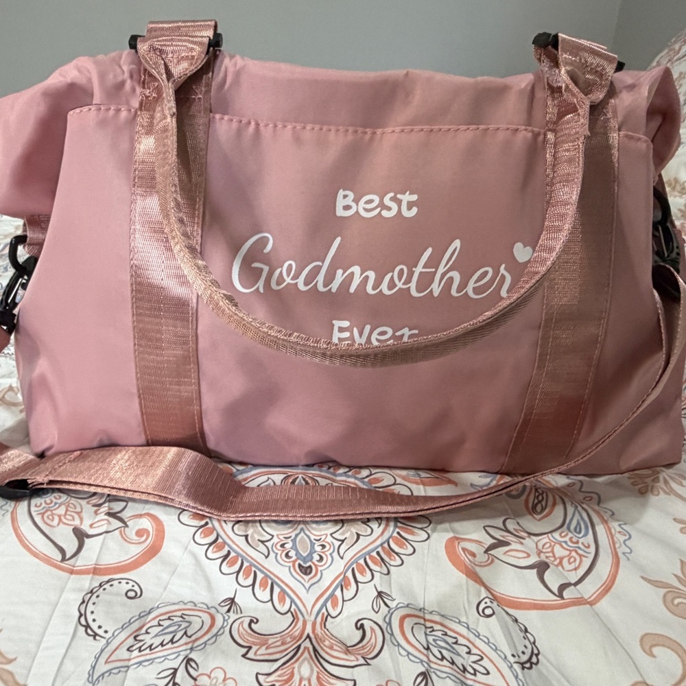 Stylish Pink Godmother Travel Bag for Women